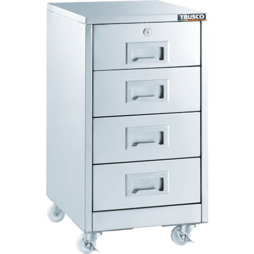 รถเข็นทำจากสแตนเลสทั้งหมด (SUS304 พร้อมล้อเลื่อน) แบรนด์ TRUSCO