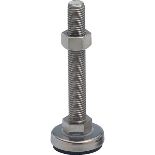 สลักปรับ EPT ยาง M8 x 60 เหล็ก แบรนด์ TRUSCO