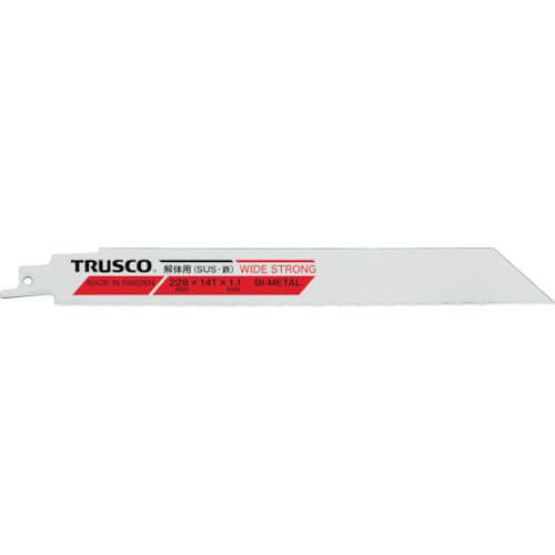 ใบเลื่อยวงเดือนแบบไบเมทัลขนาดกว้างสำหรับงานรื้อถอน แบรนด์ TRUSCO