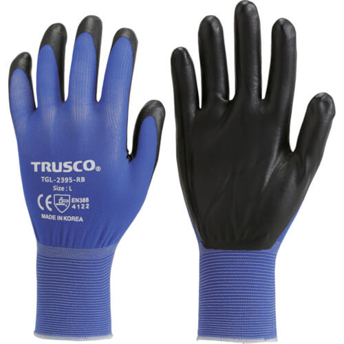 ถุงมือไนไตรล์บางพิเศษ ไม่มีแผ่นรองด้านหลัง แบรนด์ TRUSCO