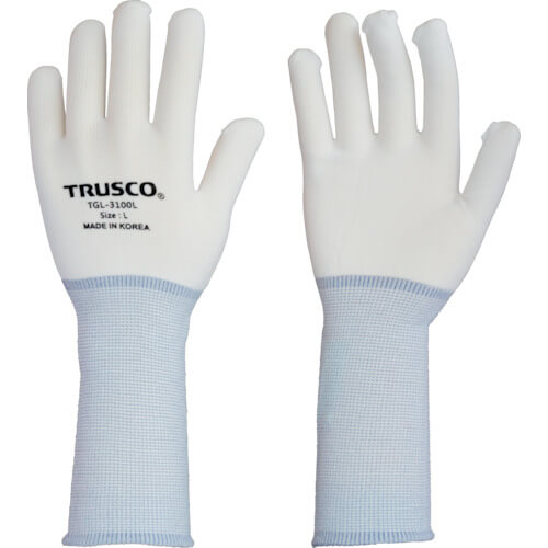 ถุงมือไนลอนแบบยาว (10 คู่) แบรนด์ TRUSCO