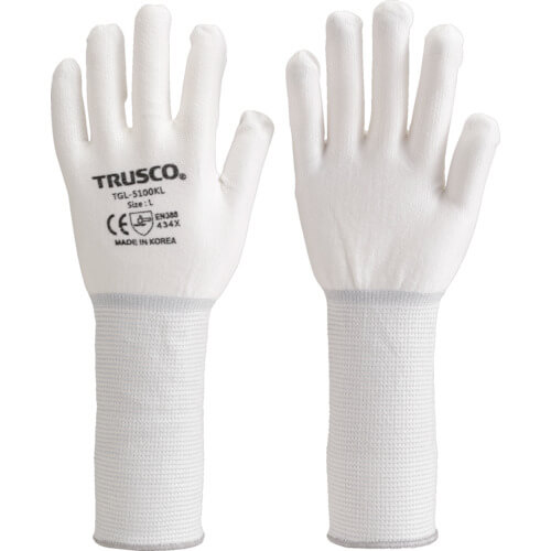 ถุงมือด้านใน HPPE สีขาว (แบบยาว) แบรนด์ TRUSCO