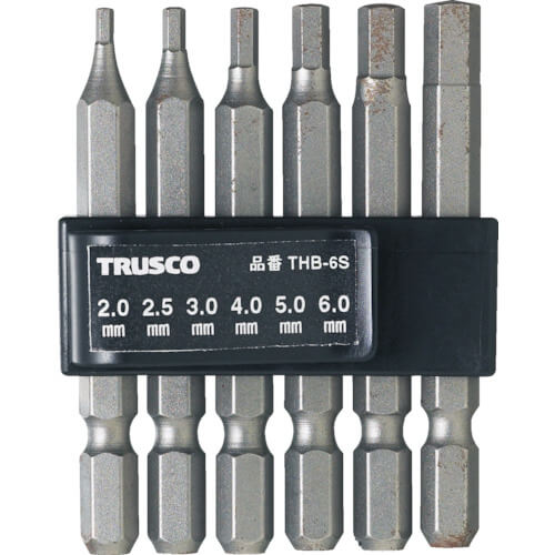 ชุดดอกไขควงหกเหลี่ยม 65L แบรนด์ TRUSCO