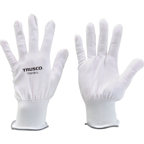 ถุงมือชั้นในแบบไม่เคลือบผิวที่มีคุณสมบัติยึดเกาะสูง แบรนด์ TRUSCO