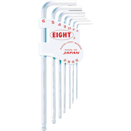 TM ประแจหกเหลี่ยมหัวบอลเตเปอร์ Long แบรนด์ EIGHT TOOL
