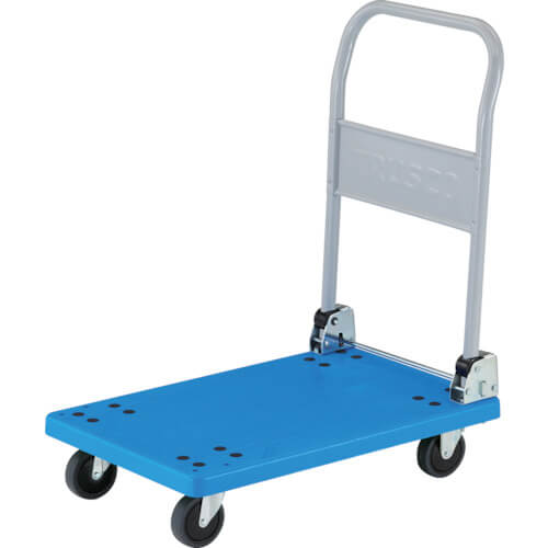 รถเข็นขนส่งเรซิน Grand Cart Silent Value Type พร้อมด้ามจับพับได้ แบรนด์ TRUSCO