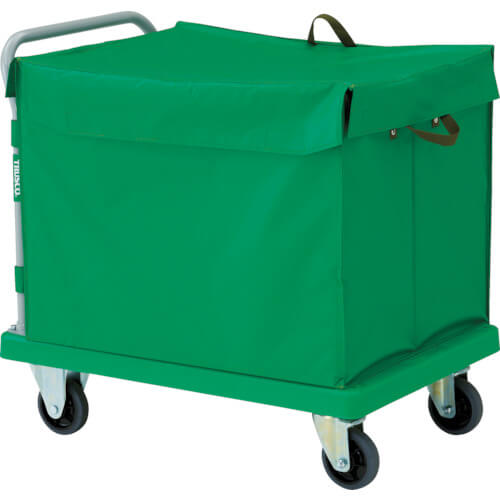 รถเข็นขนส่งเรซิน Grandcart (พร้อมกล่องสำหรับรถเข็นมือ) - พร้อมฝาปิด แบรนด์ TRUSCO