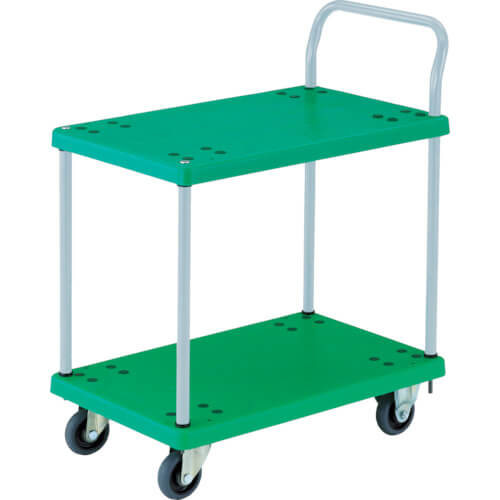 รถเข็นขนส่งทำจากเรซิน รุ่น Grand Cart (แบบด้านเดียว สองชั้น) แบรนด์ TRUSCO