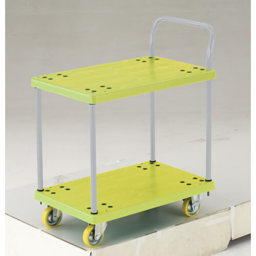รถเข็นขนส่งเรซินป้องกันไฟฟ้าสถิต Grandcart (แบบด้านเดียว สองชั้น) แบรนด์ TRUSCO