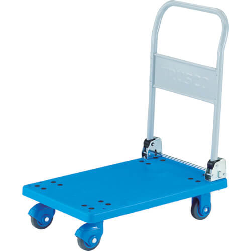 รถเข็นขนส่งเรซิน Grand Cart Silent - แบบมีด้ามจับพับได้ แบรนด์ TRUSCO