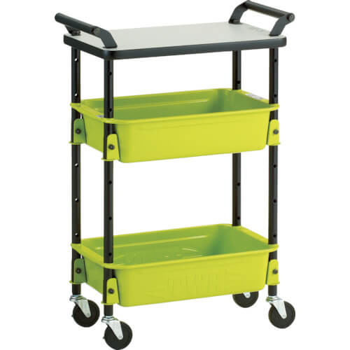 Tool Wagon Royal (พร้อมชั้นวางด้านบน) - แบบ 2 ชั้นลึก แบรนด์ TRUSCO