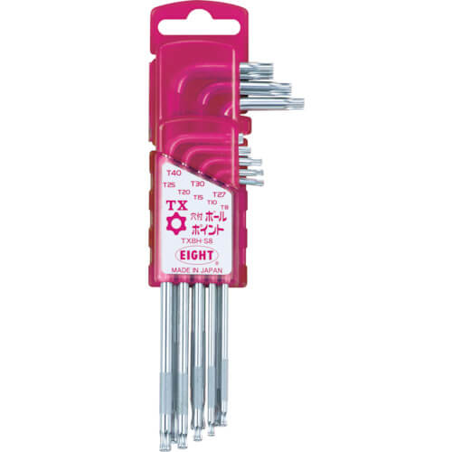 ประแจหกเหลี่ยมหัวท็อกซ์ (Torx) แบรนด์ EIGHT TOOL
