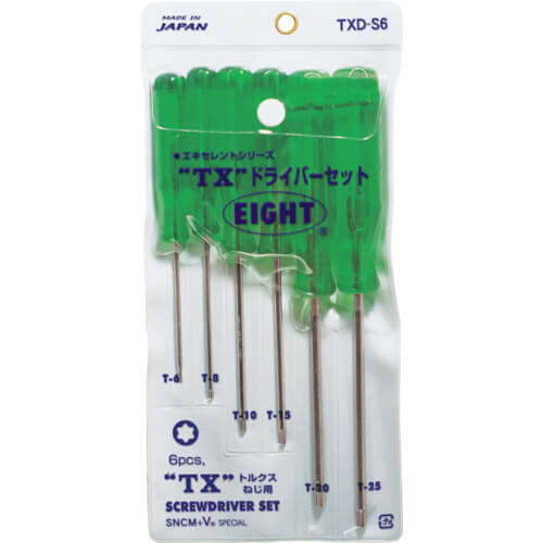 ไขควงหัวท็อกซ์ (Torx) แบรนด์ EIGHT TOOL