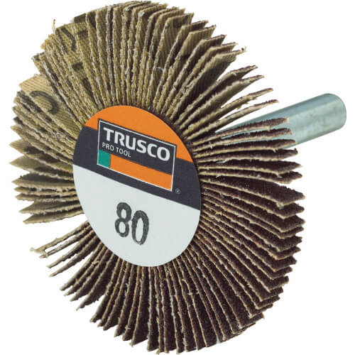 ล้อขัดแบบแผ่นบาง (เส้นผ่านศูนย์กลางแกน 6 มม.) แบรนด์ TRUSCO