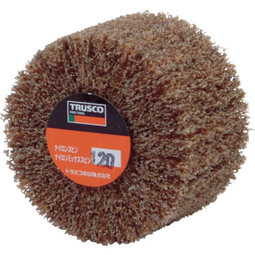 ล้อขัดไนลอนแบบเกลียวหมุน (แกนเปลี่ยนได้) - เส้นผ่านศูนย์กลางภายนอก 40 มม. แบรนด์ TRUSCO
