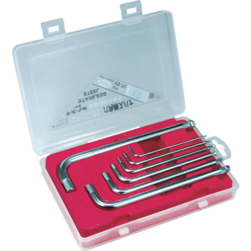 VS ประแจหกเหลี่ยมหัวบอลเตเปอร์ Long Stainless แบรนด์ EIGHT TOOL