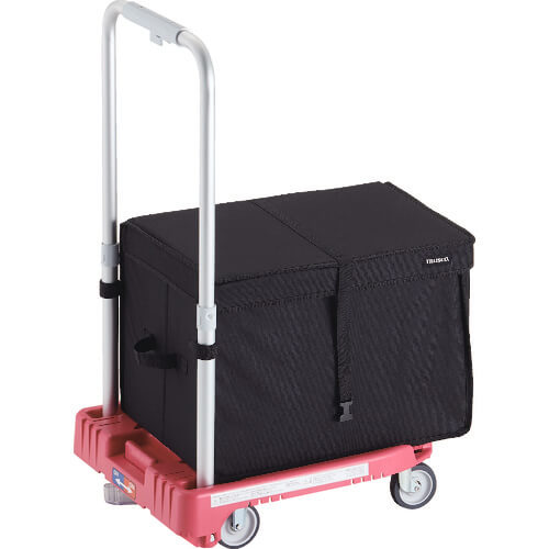 รถเข็นเรซิน Cartio Mini Weego (พร้อมกล่องเก็บของพับได้) พร้อมตัวล็อค แบรนด์ TRUSCO