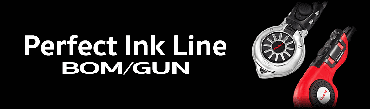 บักเต้าตีเส้น Perfect Ink Reel BOM / GUN แบรนด์ TAJIMA