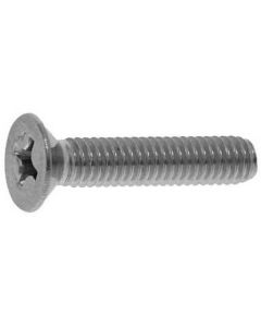 Zinc Yellow Cr6+(+)Machine Screw Flat Head กล่องละ 400เส้น