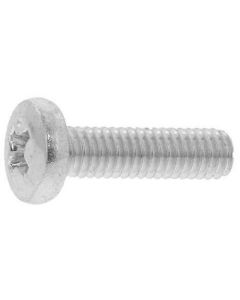 Trivalent zinc cr+3color white(+)Machine Screw Bind Head กล่องละ 10.000เส้น