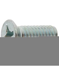 Zinc Blue Cr6+(+)#3recess Machine Screw D=10 Flat Head กล่องละ 900เส้น