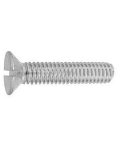 Zinc Yellow Cr6+(-)Machine Screw Withworth Flat Head กล่องละ 350เส้น