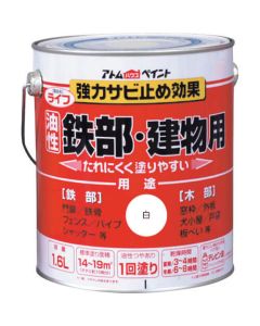 Oil-Base Paint for Iron and Wood 1ใบ