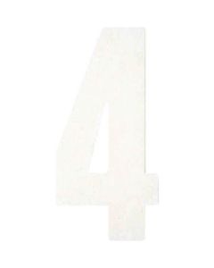 Floor Sign Number 1แผ่น