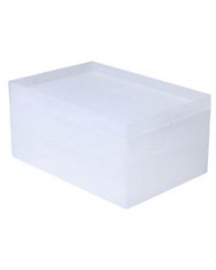 กล่องอเนกประสงค์พร้อมฝา ขาว ออร์ก้า JJB-11