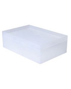 กล่องอเนกประสงค์พร้อมฝา ขาว ออร์ก้า JJB-12