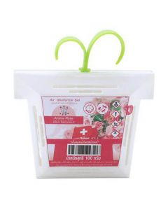 ตลับก้อนดับกลิ่น 100 กรัม กุหลาบ ตราช้าง