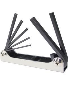 Knife-type Hexagon Wrench Metl Case Set ชุดละ 7เส้น
