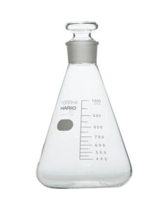 Common Mating Common Stopper Erlenmeyer Flask with Guideline Scale 1 ลิตร