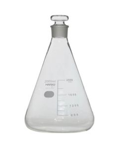 Common Mating Common Stopper Erlenmeyer Flask with Guideline Scale 2L