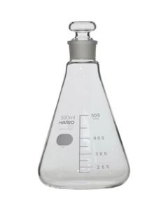 Common Mating Common Stopper Erlenmeyer Flask with Reference Scale 500mL (รวม 30 ชิ้น)
