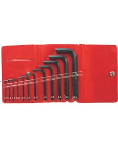Hexagon Wrench Standard Length Vinyl Pouch Pack Set ชุดละ 12เส้น
