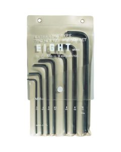 Hexagon Wrench Extra Long Length Vinyl Pouch Pack Set ชุดละ 7เส้น
