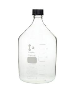 ขวดฝาเกลียว 5L พร้อมฝาสีดำ