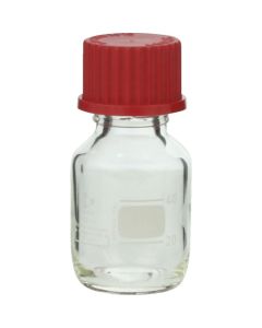 ขวดฝาเกลียว 50ml. ฝาแดง