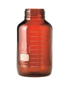 Glass Bottles.wide neckGLS-82 amber. without Screw-cap 1อัน
