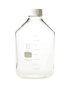 Glass Bottles with wide neckGLS-80. white Screw-cap 1อัน