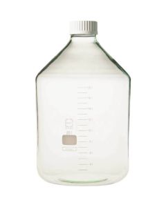 Glass Bottles with wide neckGLS-80. white Screw-cap 1อัน