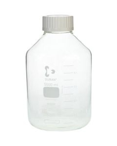 Glass Bottles with wide neckGLS-80. white Screw-cap 1อัน