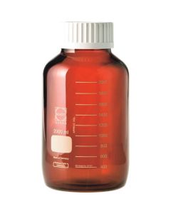 Glass Bottles with wide neckGLS-80. white Screw-cap 1อัน
