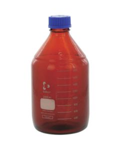 เซฟตี้โค้ทขวดฝาเกลียว สีน้ำตาล ฝาสีน้ำเงิน 2L