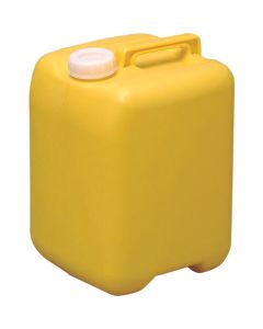 กระป๋องเหลี่ยม 10L สีเหลือง