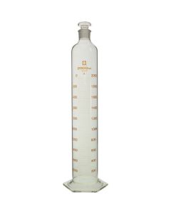 Graduated Cylinder SuperGrade with Glass Stopper 2L 1เส้น