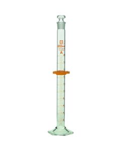 Graduated Cylinder SuperGrade with Glass Stopper 20mL 1เส้น