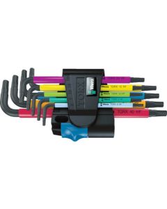 967 SL ชุดประแจแอลหลากสี หัว Torx HF
