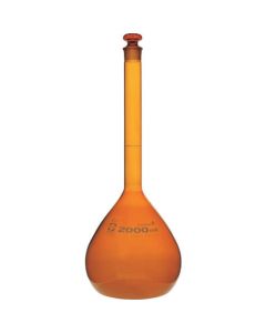 Volumetric Flask Amber CustomA 2L 1เส้น